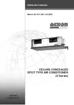 Acson international 4SL10B Installation Manual preview