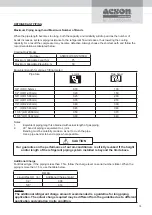 Preview for 16 page of Acson international A5DB-H Series Technical Manual