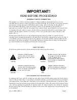 Preview for 2 page of Acson international A5WCP0060A-FP Installation Operation & Maintenance