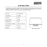 Preview for 3 page of Acson international AAD20B Operation Manual