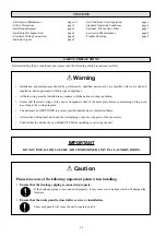 Preview for 2 page of Acson international AWM10FW Installation Manual