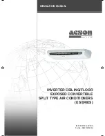 Acson 5CEY15E Installation Manual preview