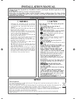 Preview for 4 page of Acson 5MSY18BR Installation Manual