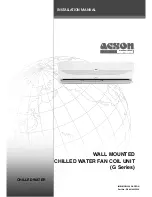 Acson WM07GW Installation Manual предпросмотр