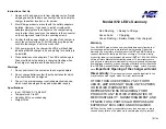 Preview for 2 page of ACT 612 Manual