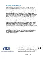 Preview for 117 page of ACT AC7800 User Manual