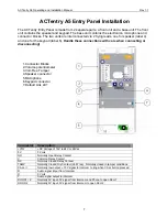 Предварительный просмотр 8 страницы ACT ACTENTRY A5 Operating And Installation Instructions