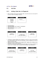 Preview for 24 page of ACTAtek ACTAtek3 ACTA3-1k-FAM-SM-C Manual