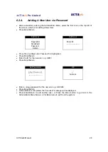 Preview for 28 page of ACTAtek ACTAtek3 ACTA3-1k-FAM-SM-C Manual