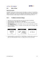 Preview for 35 page of ACTAtek ACTAtek3 ACTA3-1k-FAM-SM-C Manual