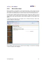 Preview for 81 page of ACTAtek ACTAtek3 ACTA3-1k-FAM-SM-C Manual