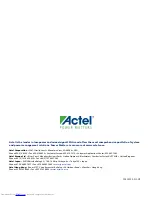 Предварительный просмотр 62 страницы Actel IGLOO PLUS Starter Kit User Manual