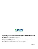 Предварительный просмотр 106 страницы Actel ProASIC3/E User Manual