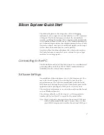 Preview for 7 page of Actel Silicon Explorer Quick Start Manual