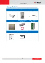 Preview for 8 page of ACTi A3 Series Hardware Manual