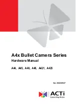 Предварительный просмотр 1 страницы ACTi A4 Series Hardware Manual