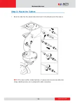 Предварительный просмотр 13 страницы ACTi A811 Hardware Manual