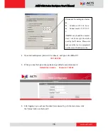 Preview for 16 page of ACTi ACM-1431 Hardware User Manual