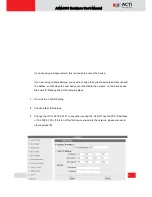 Preview for 21 page of ACTi ACM-3001 Hardware User Manual