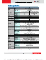 Preview for 18 page of ACTi ACM-3401 Series Hardware User Manual