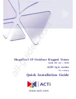 Preview for 1 page of ACTi ACM-7411 Series Quick Installation Manual