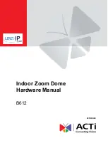 Preview for 1 page of ACTi B612 Hardware Manual