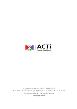 Preview for 38 page of ACTi B612 Hardware Manual