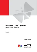 ACTi C11W Hardware Manual предпросмотр