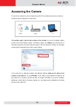 Preview for 20 page of ACTi C11W Hardware Manual