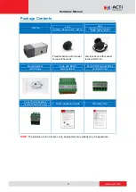 Preview for 9 page of ACTi D21FA Hardware Manual