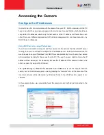 Preview for 27 page of ACTi D61 Hardware Manual