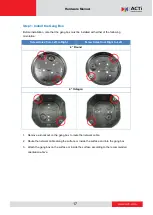 Preview for 17 page of ACTi D91 Hardware Manual