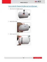 Preview for 16 page of ACTi E38 Hardware Manual