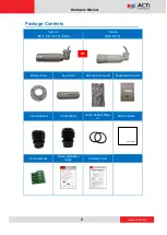 Preview for 8 page of ACTi E413 Hardware Manual