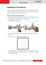 Предварительный просмотр 14 страницы ACTi E413 Hardware Manual