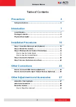 Preview for 2 page of ACTi E44A Hardware Manual