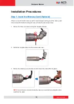 Preview for 10 page of ACTi E44A Hardware Manual