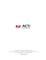 Preview for 47 page of ACTi E89 Hardware Manual