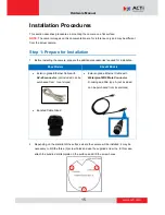 Preview for 15 page of ACTi E936M Hardware Manual