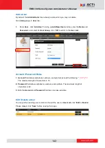 Preview for 143 page of ACTi ENR-110 System Administrator Manual