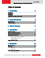 Preview for 5 page of ACTi ENR-2000 Series System Administrator Manual