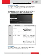 Preview for 12 page of ACTi ENR-2000 Series System Administrator Manual