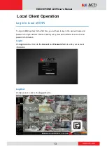 Preview for 13 page of ACTi ENR Series User Manual