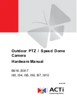 Preview for 1 page of ACTi I93 Hardware Manual