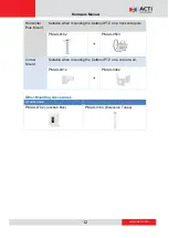 Preview for 12 page of ACTi I98 Hardware Manual