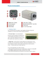 Preview for 8 page of ACTi KCM-5111 Hardware Manual