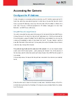 Preview for 22 page of ACTi KCM-5211E Hardware Manual
