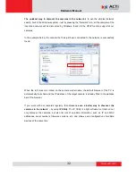 Preview for 32 page of ACTi KCM-7111 Hardware Manual