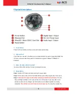 Preview for 8 page of ACTi KCM-7211 Hardware User Manual