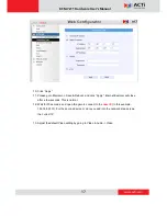 Preview for 17 page of ACTi KCM-7211 Hardware User Manual